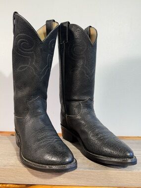 La botte Benson cuir noir Homme | G.H.BASS | Magasinez des Bottes pour